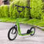 Trottinette pour les jeunes, trottinette pour adolescents, guidon réglable pour les enfants de 5 ans et plus avec roues gonflables à double freins avant et arrière de 16 po et 12 po, noir-136323299