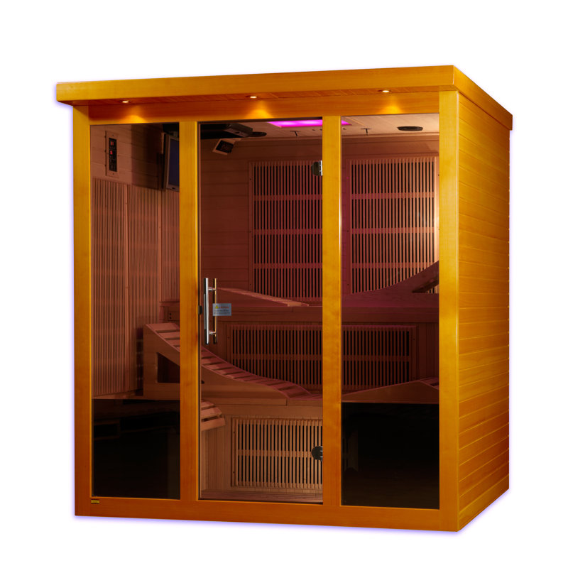Sauna infrarouge FAR 6 personnes Monaco Low EMF
