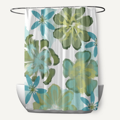 Rideau de douche simple Miki