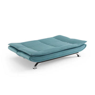Bridglal Solid and Engineered Wood Convertible Sofa with Pocket Springs