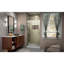 Porte de douche à charnière sans cadre en chrome l 33 po x H 72 po DreamLine Unidoor-X-17781810-122567336-122567347