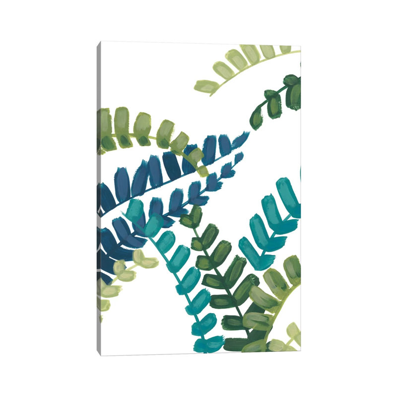 Tropical Thicket I by June Erica Vess - Wrapped Canvas Print, 66.04 cm H x 45.72 cm W x 3.175 cm D