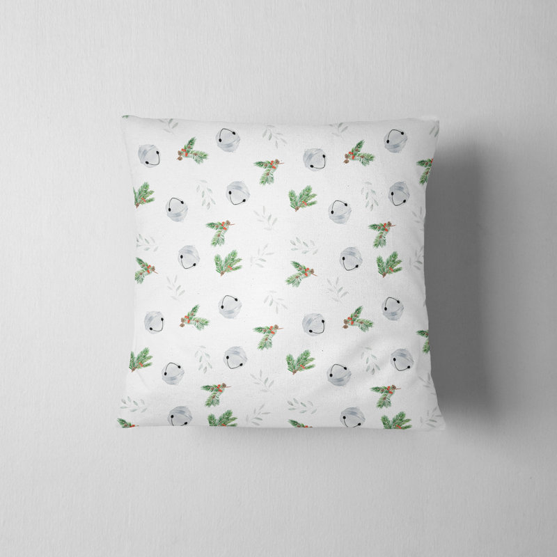 Housse de coussin Bell Holiday, H 16 po x l 16 po