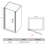 FPivot 32 in. W  x  72 in. H  Pivot Frameless Glass Shower Door 6mm Clear Tempered Glass for Bathroom-109918586