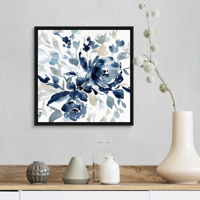 " Indigo Garden I " Painting Print