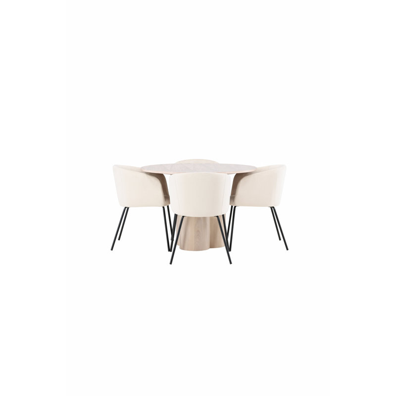 Alberta 4 - Person Dining Set