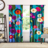 Oneill Synthetic Room Darkening Curtain Pair