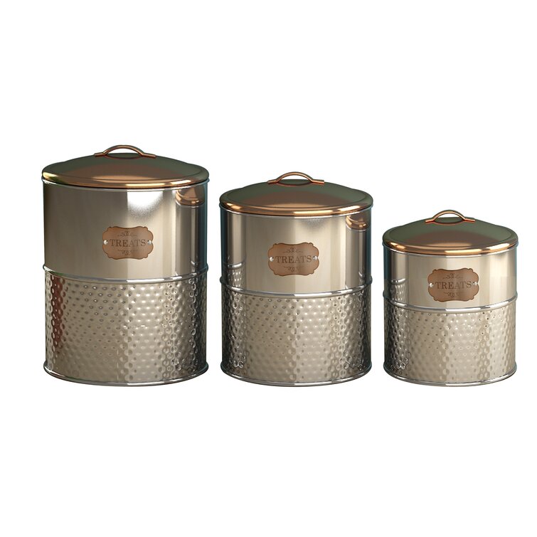 .com: HyStarsigo Set of 3 Stainless Steel Snack Containers