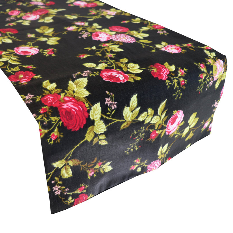 Chemin de table Vintage Floral, Rectangle 72 po