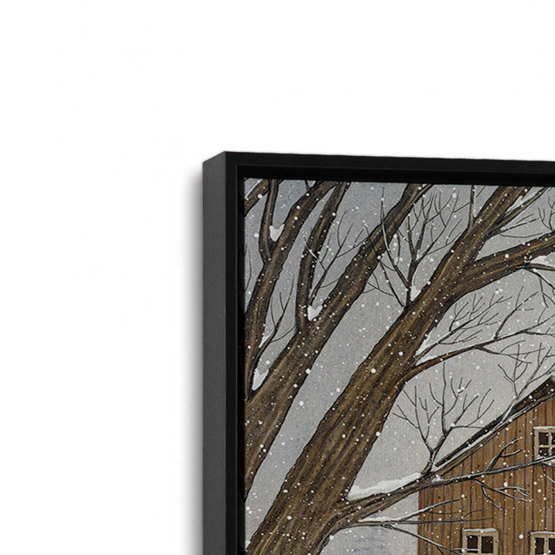 «Uncle Bob's Tree Farm» par Linda Spivey, reproduction d'art, Toile avec cadre, Noir, L 24 po x H 18 po