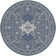 Tapis oriental gris Elisabeth-Anne
