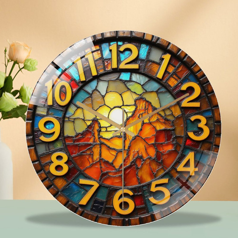 Horloge murale 12 po