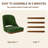 Two-tier solid wood upholstered side chair-340360835-344389582-344389583