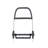 41.34'' H x 15.55'' W Cart with Wheels-65773926