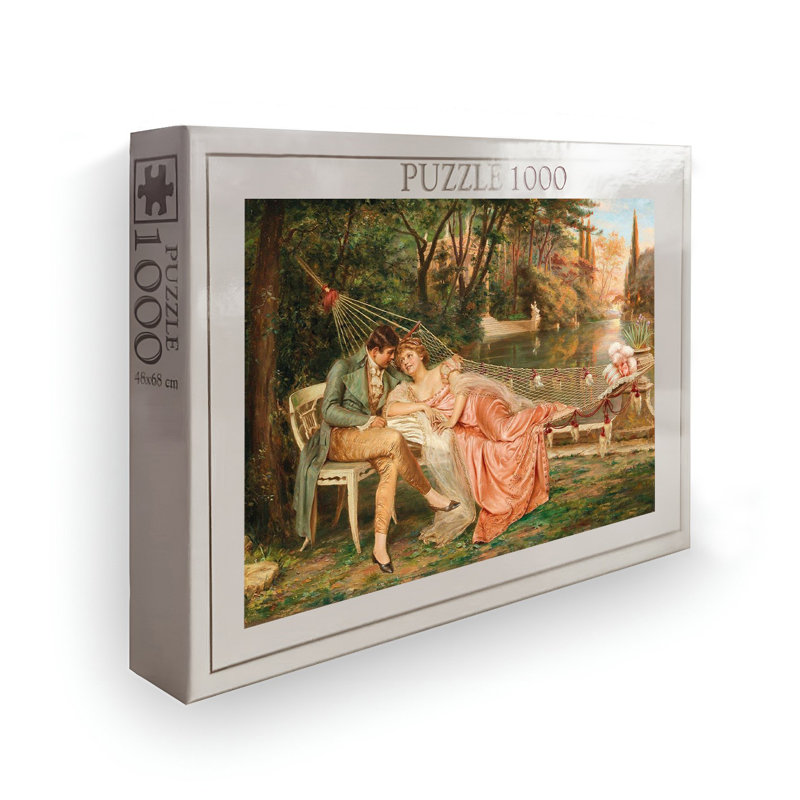 1000-Piece Jigsaw Puzzle, 26.8 x 18.9 inches | High-Quality 100% Cardboard, Vibrant Design | Perfect for Family Fun, Stress Relief & Educational Play | Gift for Adults & Kids | Box Size: 13.2 x 9.1 x 2.0 inches