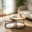31.5"W Round Nesting Table set of 2