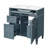 Bathroom Vanity with Top Sink, 2 Drawers and a Tip-out Drawer-1994508818