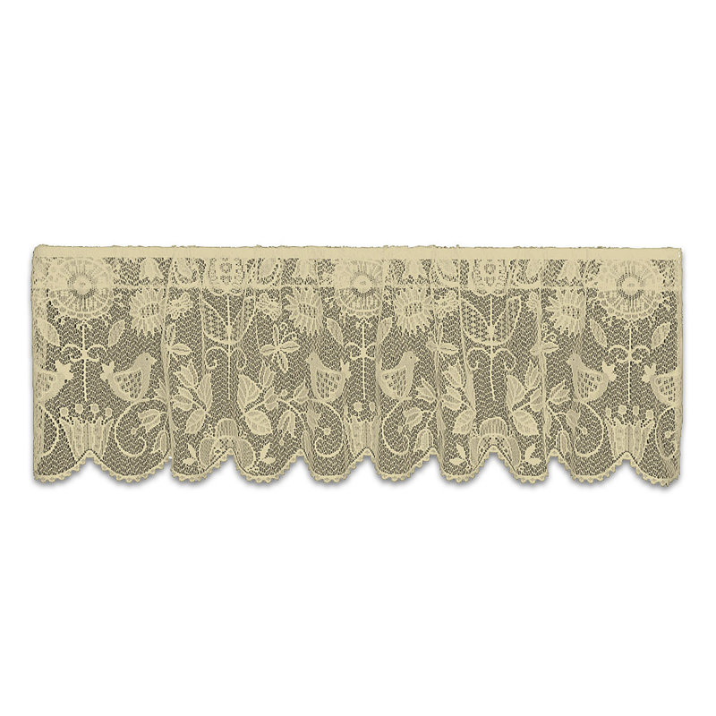 Floral Tailored Window Valance