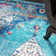 Tapis turquoise Haliyah