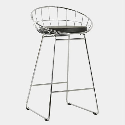 Tabouret de comptoir en métal