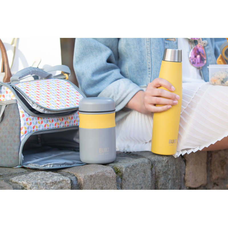 Built Perfect Seal 540ml Hydration Bottle, Yellow