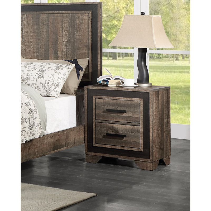 Table de chevet Saela, Oak