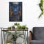 Art mural luxueux «Black Panther In The City» par Momart, 12 po x 16 po