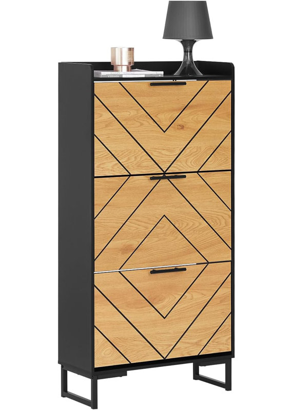 10 Pair Shoe Storage Cabinet