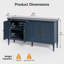 149.6cm Wide Solid Wood Sideboard-1951446731