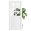 Portes françaises à dalle en verre transparent 30 po x 80 po 6 pièces sans quincaillerie-128948208