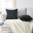 Deconovo Pom-poms Reversible Pillow Cover-1350005446-1350005301