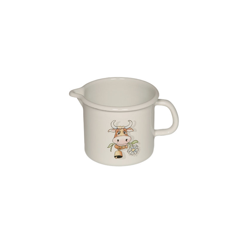 Almliesel Enamel Milk Pan, 10 cm