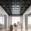 Tuile de plafond économique en PVC blanc-80834522-98619817