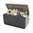 Deck Box 160 Gallons, Outdoor Storage Box, Lockable and Waterproof Patio Outside Storage Box for Patio