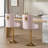 Kenetra Swivel Upholstered Adjustable Height Counter Stool with Metal Frame-1945380970