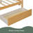 Wooden House Bed With Drawers-90308668