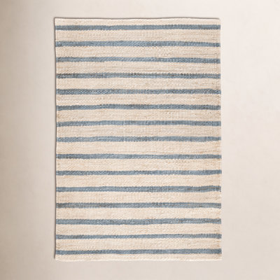 Moana Hand-Woven Striped Jute Rug