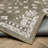 Kugler Vintage Traditional Brown/ Ivory Printed Washable Flat Pile Area Rug-1057545682
