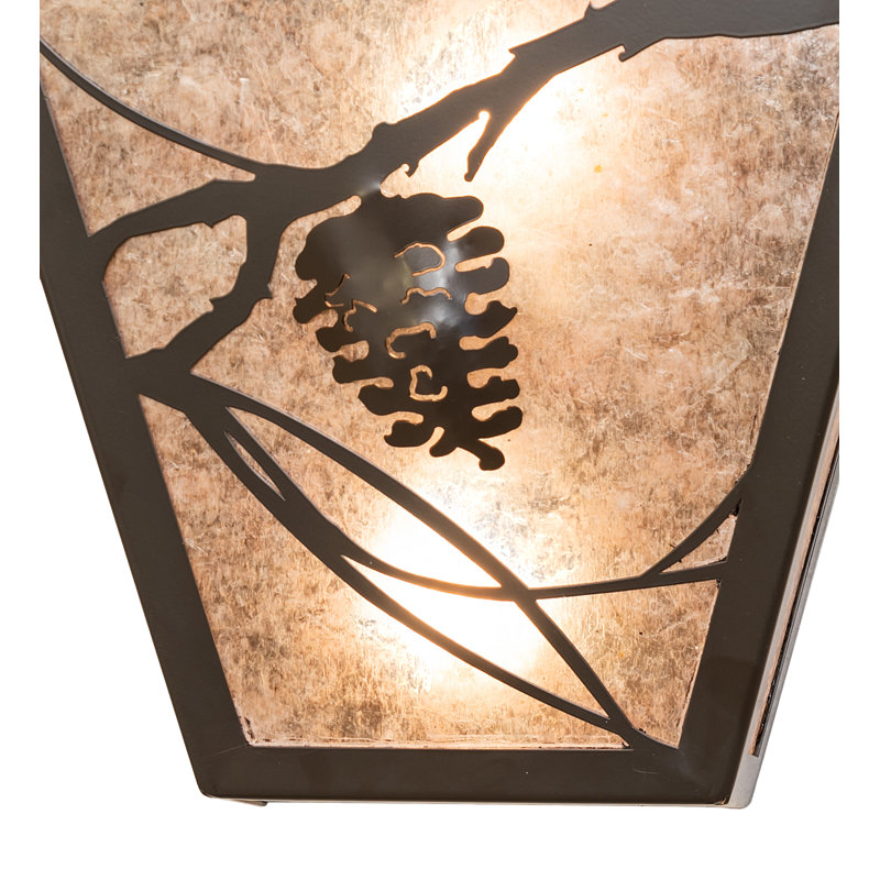 2 - Light Flush Mounted Sconce