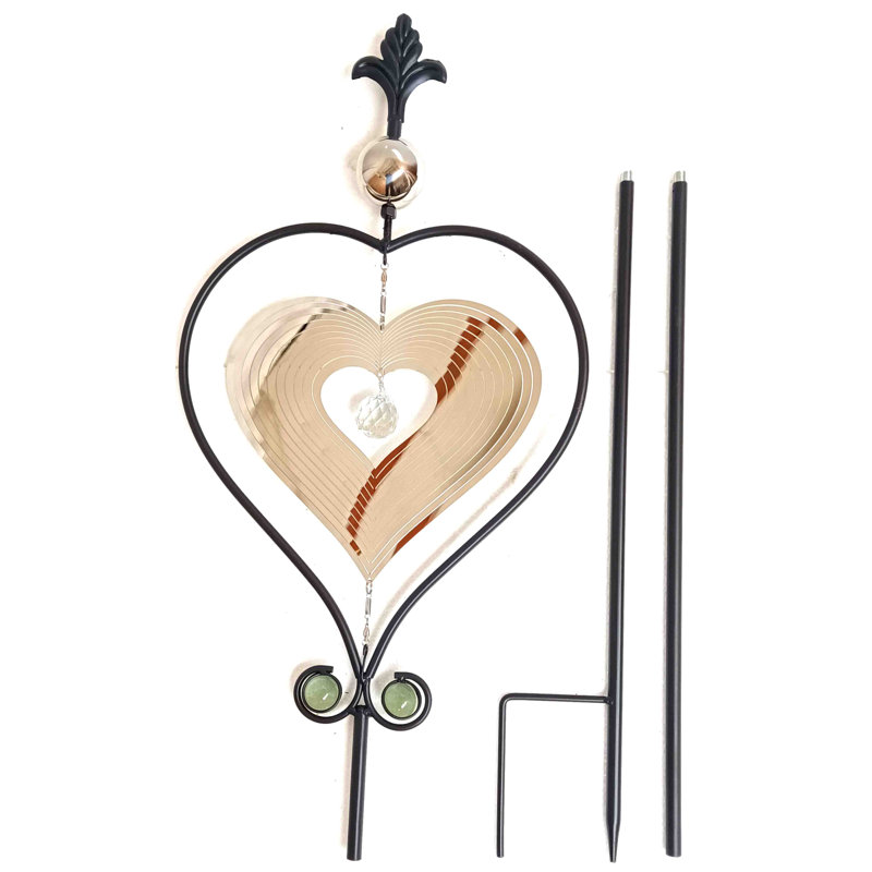 Abiola Metal Abstract Garden Stake