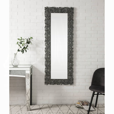 Mentone Faux Gemstones Flat Mirror