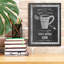 «Roses Coffee» par Erin Clark, art mural sur toile-1165486589