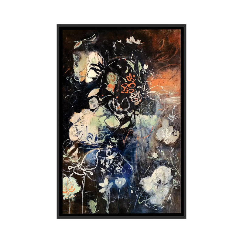 « Deep Sleep » par Julian Spencer, reproduction d’art, Toile avec cadre noir, Pas de tapis, H 60 po x l 40po x P 1,5 po