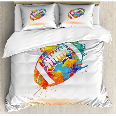 Sports Modern & Contemporary Duvet Cover