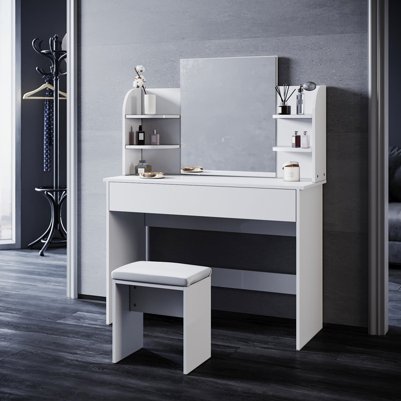 Caldean Dressing Table with Mirror