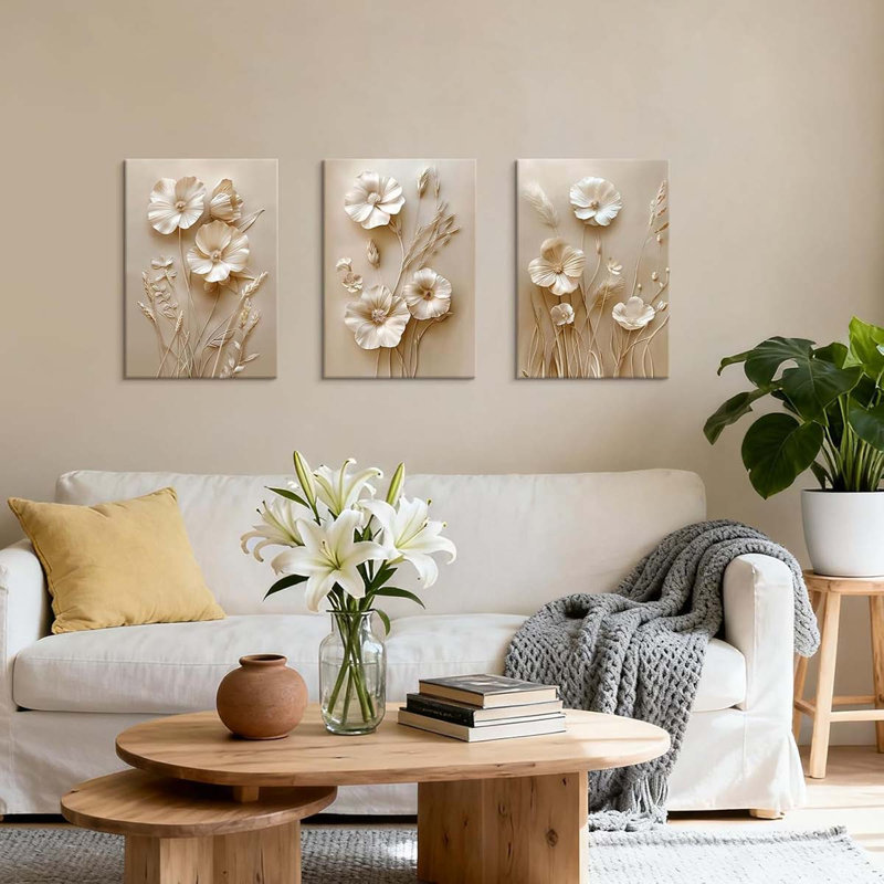 3 Piece Wrapped Canvas Print