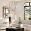 Calico Rectangle Solid Wood Mirror