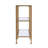 Jordyan 48.5'' Glass Top Console Table-32479171