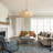 19" Modern White Handwoven Rope Dimmable 1-Light Single Pendant Light