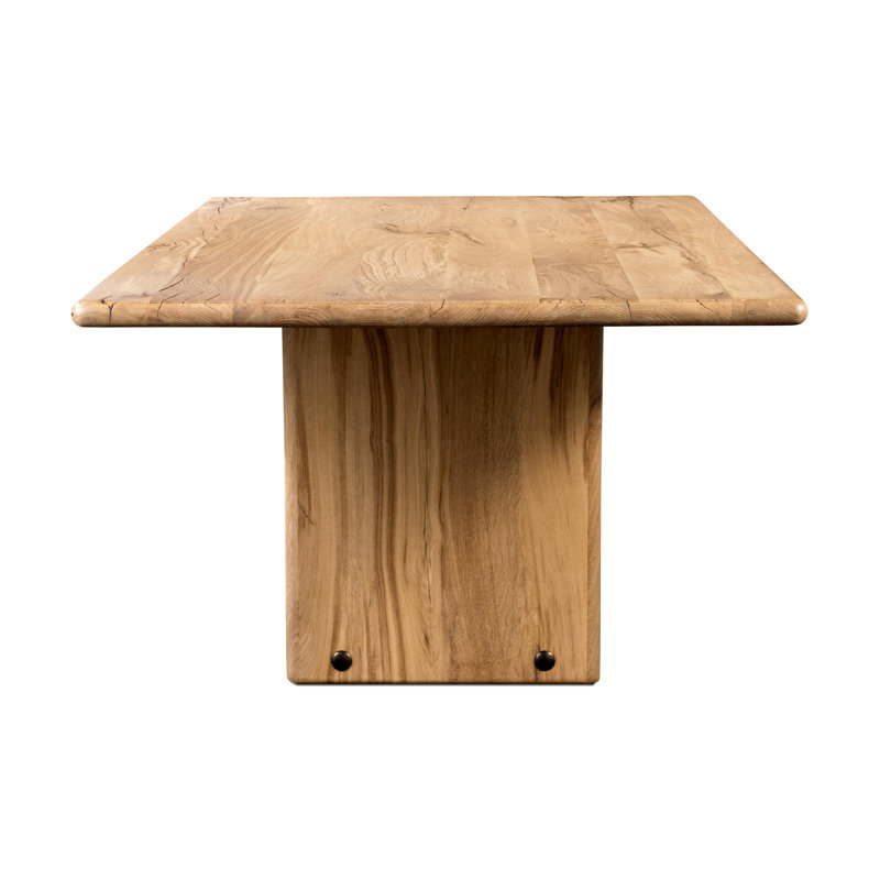 Marcon Dining Table-Grey Reclaimed French Oak, Natural